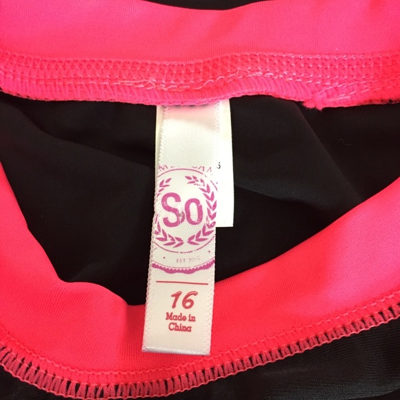 SO 2-pc. Swimwear, Sz Girls 16 - Picture 4 of 7